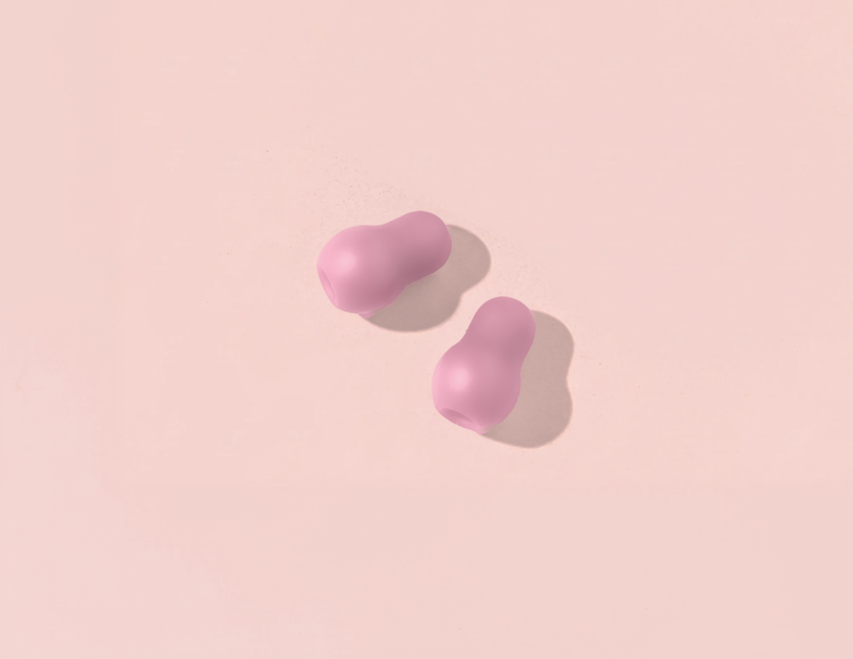 Blush Pink stethoscope ear tips for the Littmann Classic III