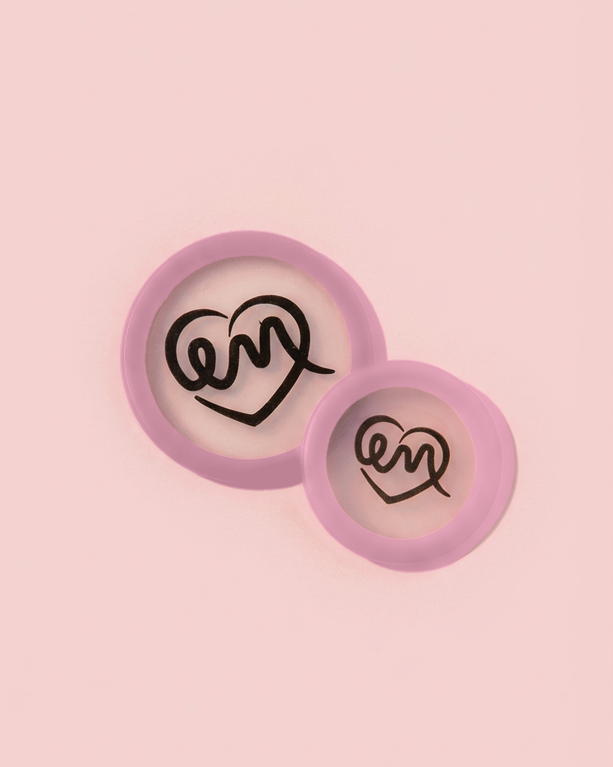 Blush Pink diaphragm and bell rings for the Littmann Classic III