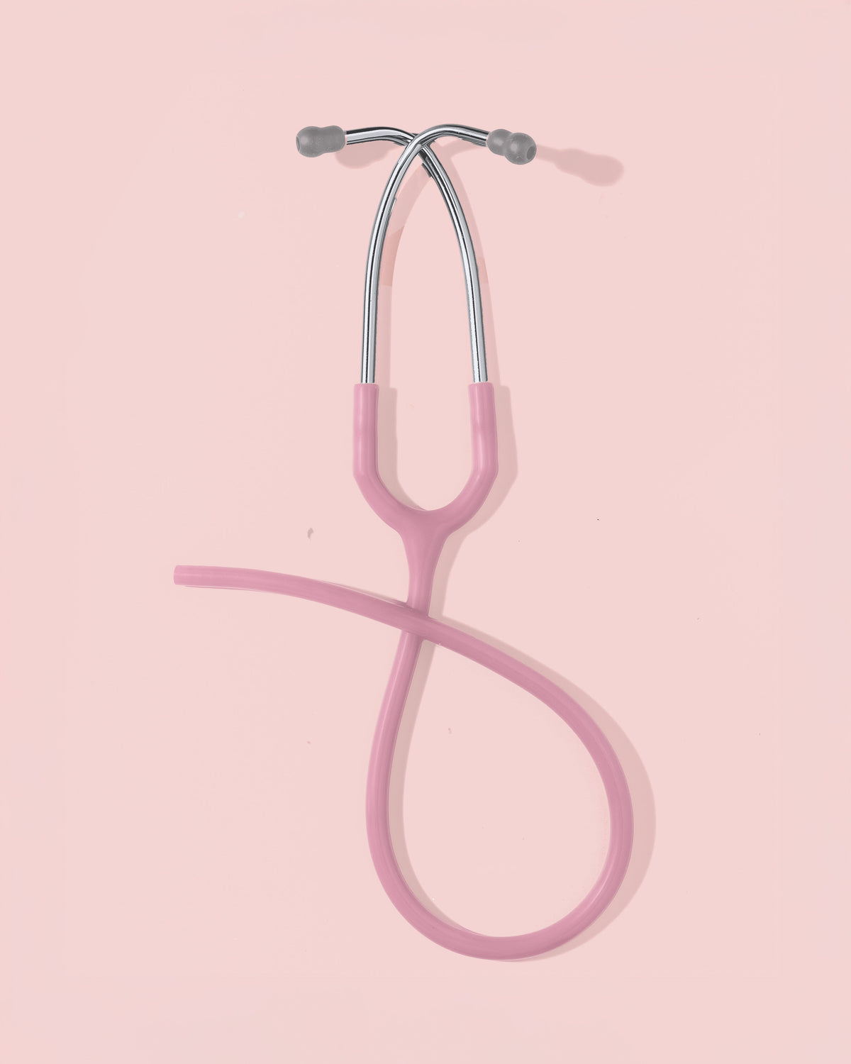 Blush Pink replacement stethoscope tubing for the Littmann Classic III