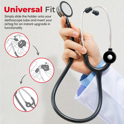 Stethoscope AirTag Holder