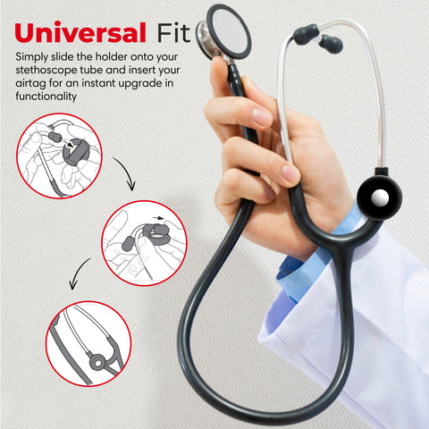 Stethoscope AirTag Holder