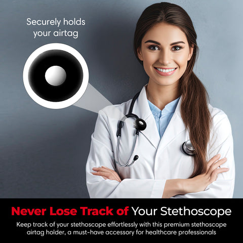 Stethoscope AirTag Holder