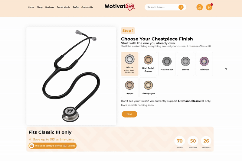 testing paid product