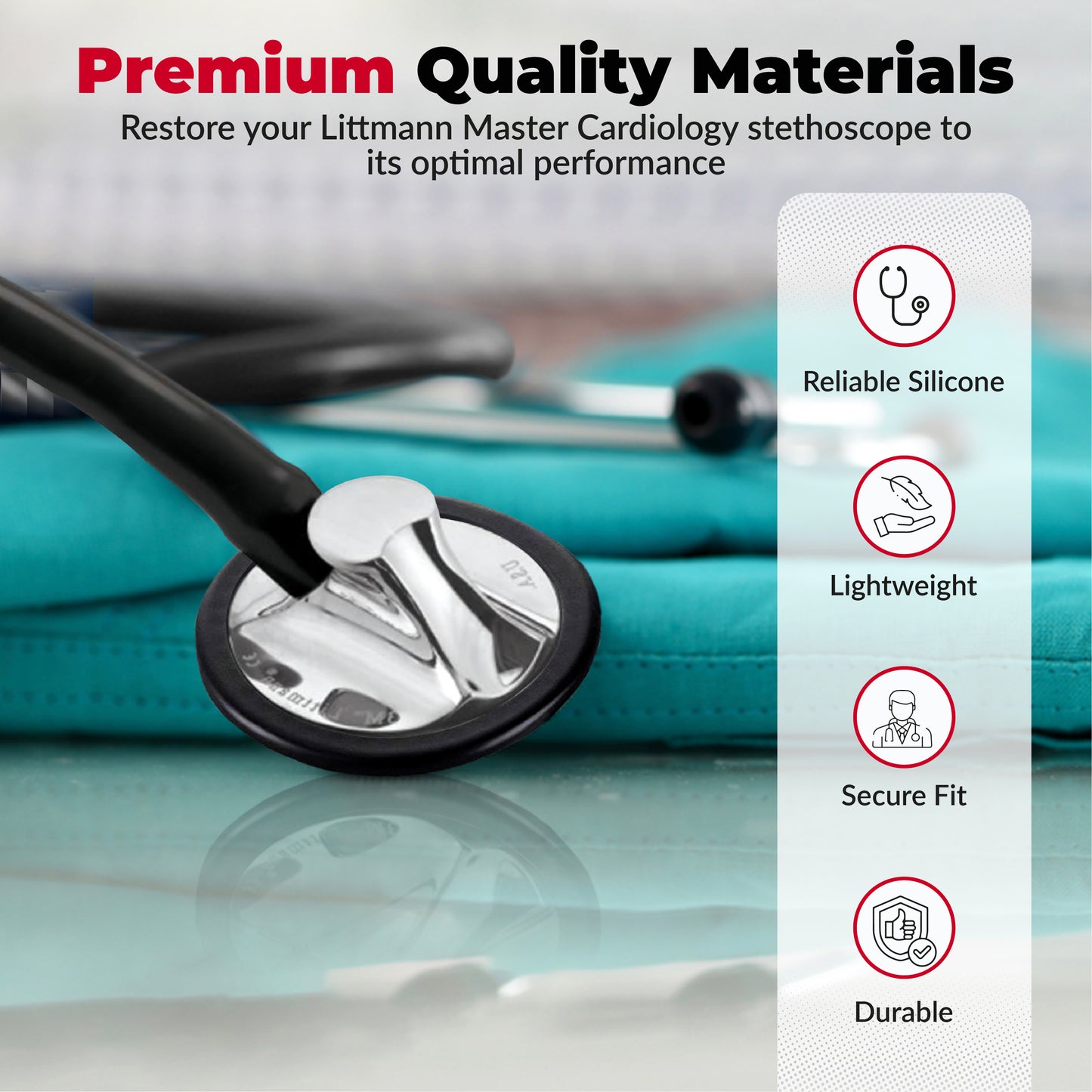 Master Cardiology Stethoscope Accessory Kit